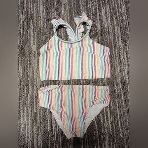 Baby Gap Striped Kids Swim Set Size 2